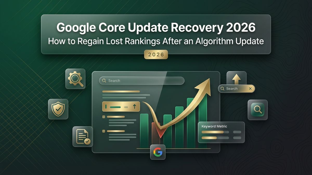 Google Core Update Recovery 2026: How to Regain Lost Rankings After an Algorithm Update