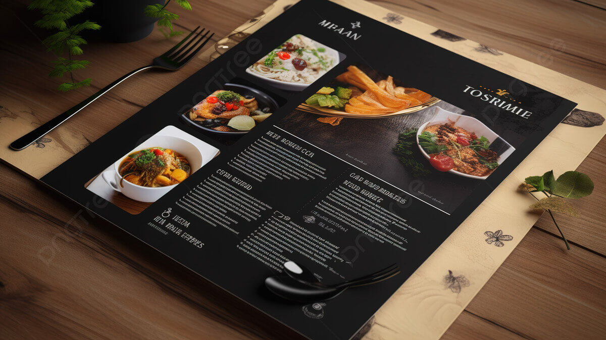 Menu Card Design