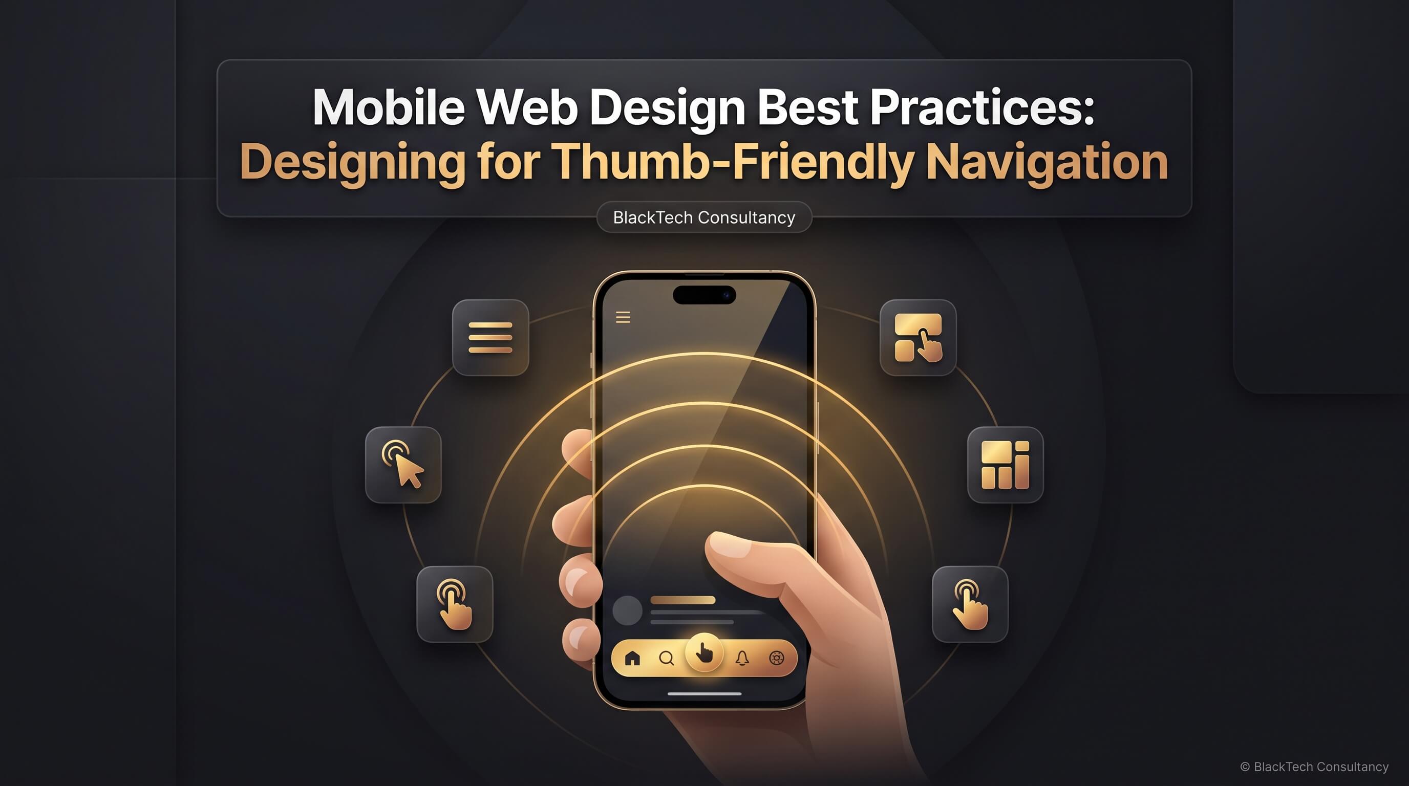 Mobile Web Design Best Practices: Designing for Thumb-Friendly Navigation